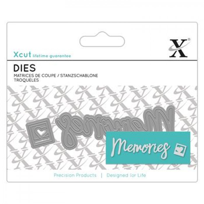 Mini Sentiment Die (2pcs) - Memories