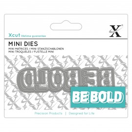 Mini Sentiment Die (1pc) - Be Bold