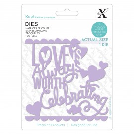 Dies (1pc) - Love Worth Celebrating