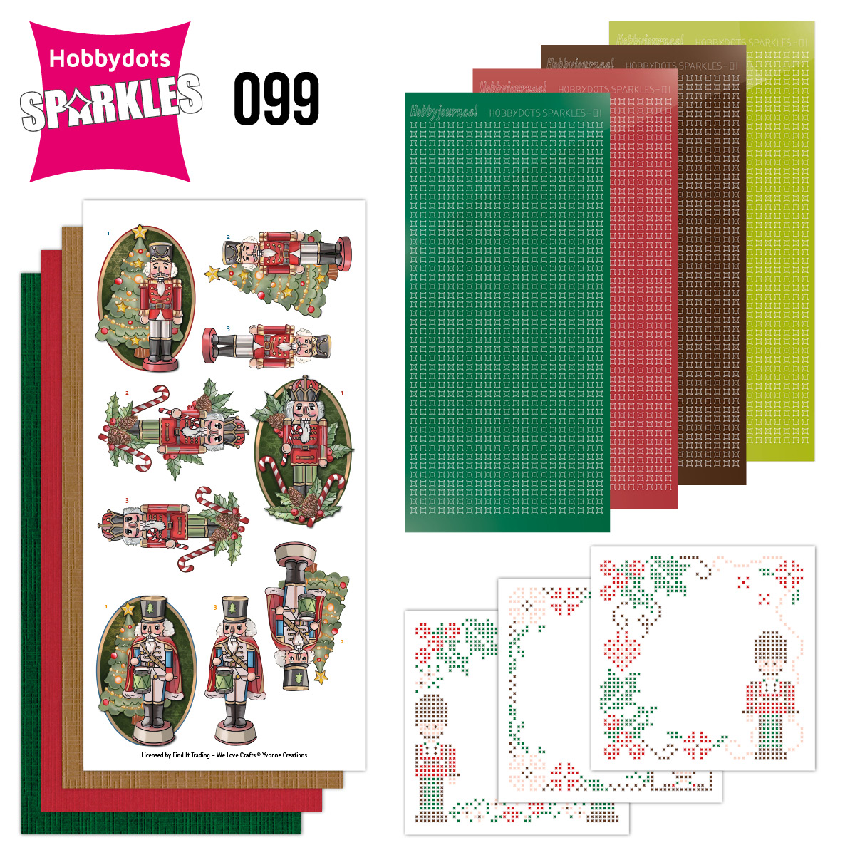 Sparkles Set 99 - Yvonne Creations - Wonderful Nutcrackers Sparkles Set 99 - Yvonne Creations - Wonderful Nutcrackers