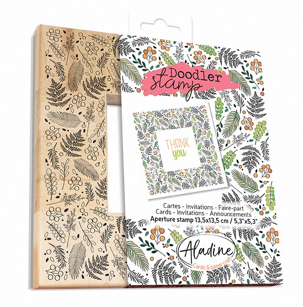 FOLIAGE Wooden Doodler Stamp FOLIAGE Wooden Doodler Stamp