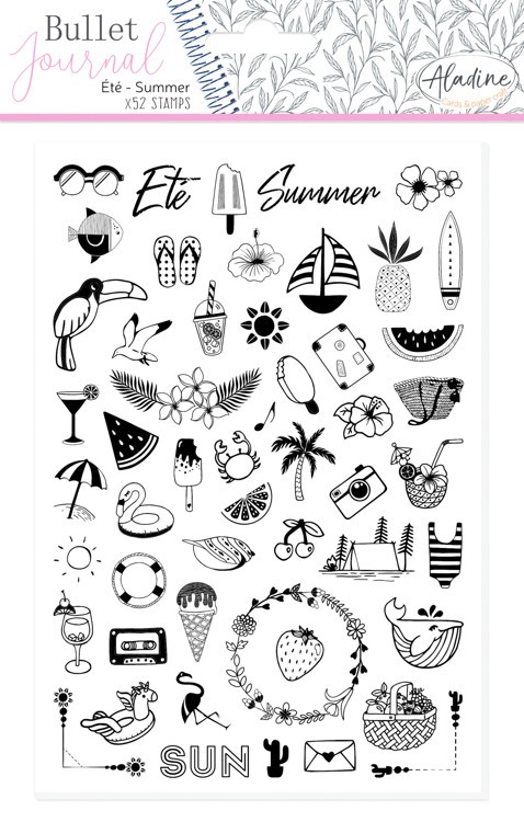 Summer Stamp Bullet Journal