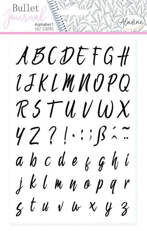 Nr. 1 Alphabet Stamp Bullet Journal