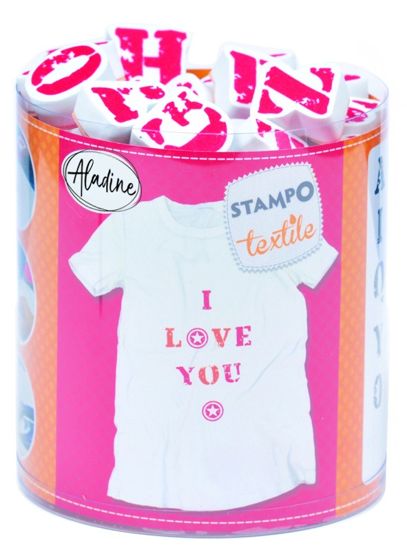 STAMPO TEXTILE ALPHABET