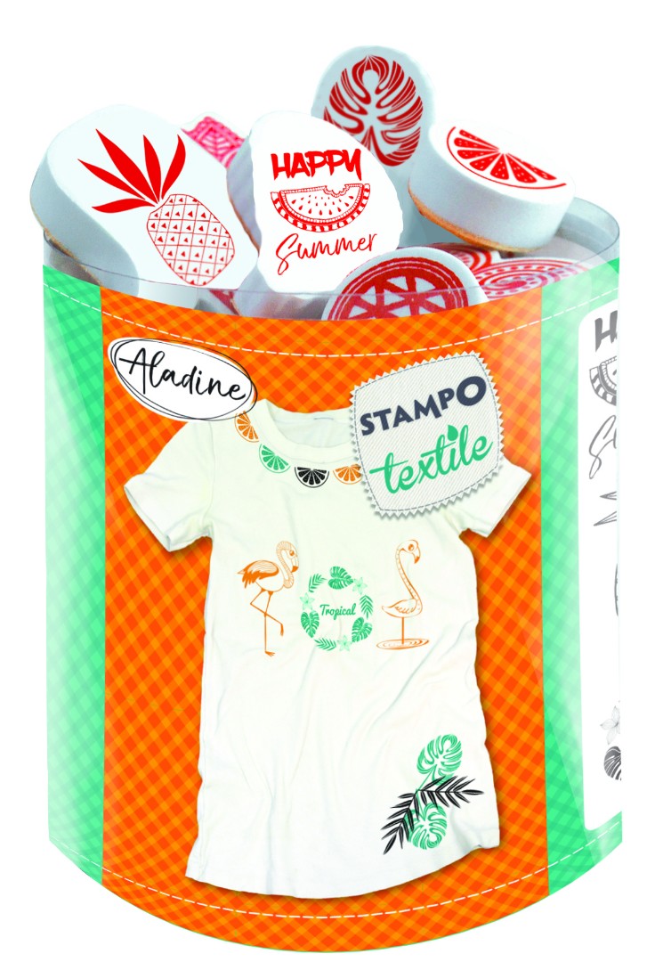 STAMPO TEXTILE TROPICAL 2