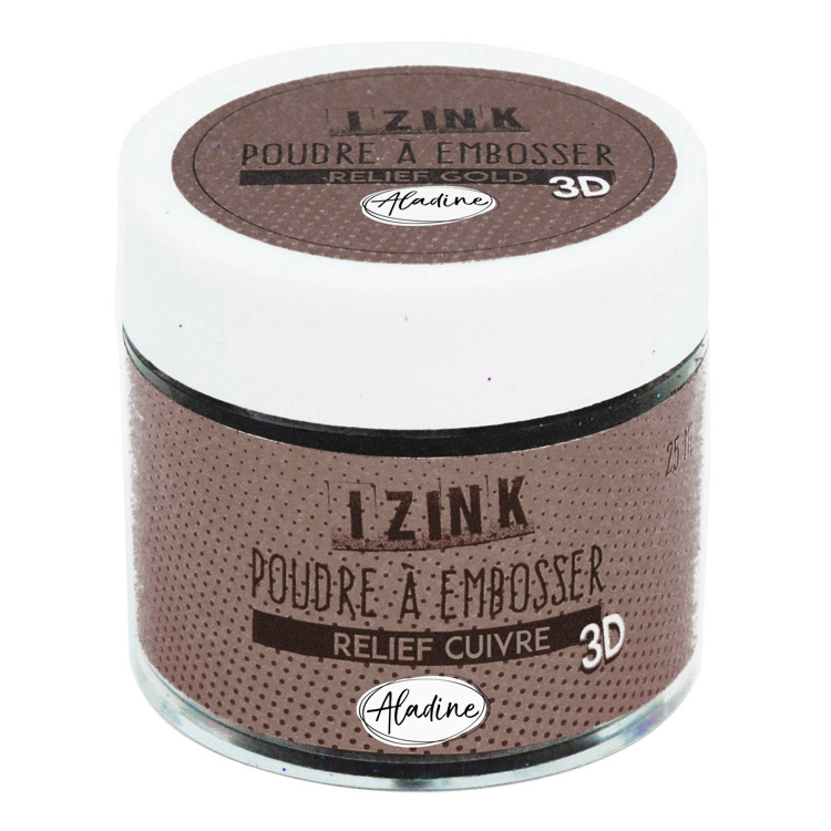 Izink Embossing Powder Cuivre - 25ml Izink Embossing Powder Cuivre - 25ml