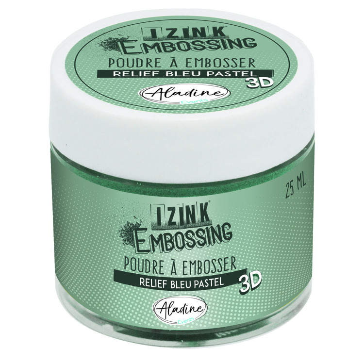 IZINK EMBOSSING POWDER PASTEL BLUE - 25ML IZINK EMBOSSING POWDER PASTEL BLUE - 25ML