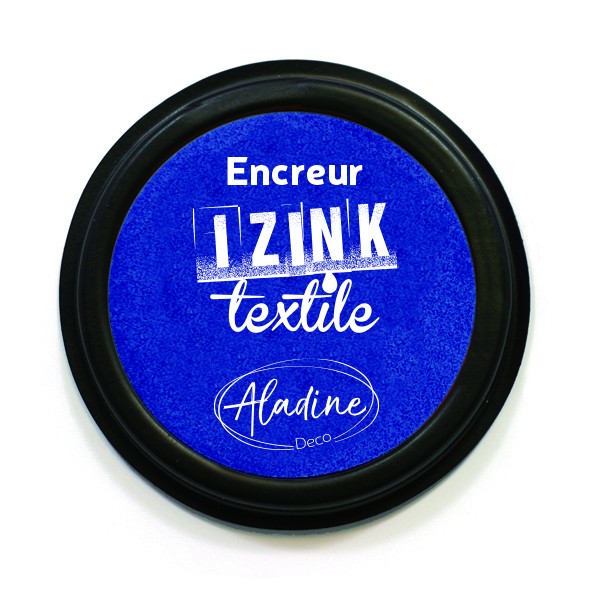 Encreur Izink Textile Bleu Foncé Indigo Encreur Izink Textile Bleu Foncé Indigo