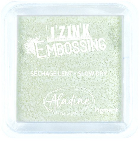 Inkpad Izink Pigment White - M Inkpad Izink Pigment White - M