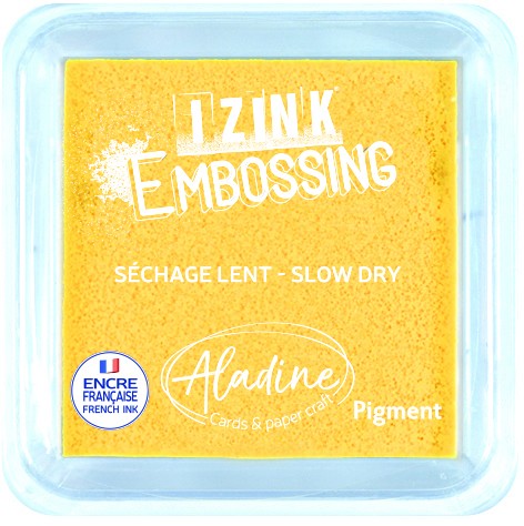 Inkpad Izink Pigment Yellow - M Inkpad Izink Pigment Yellow - M