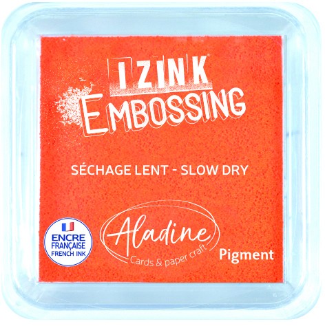 Inkpad Izink Pigment Orange - M Inkpad Izink Pigment Orange - M
