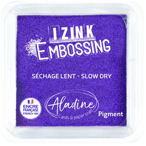Inkpad Izink Pigment Violet - M Inkpad Izink Pigment Violet - M