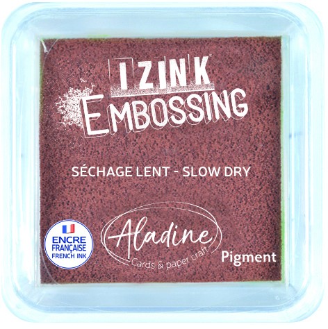 Inkpad Izink Pigment Brown - M Inkpad Izink Pigment Brown - M