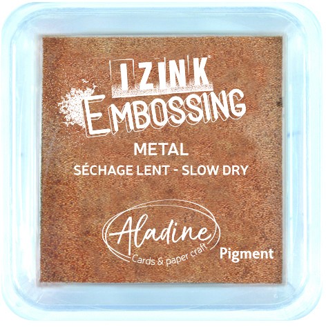 INKPAD IZINK METAL COPPER - M