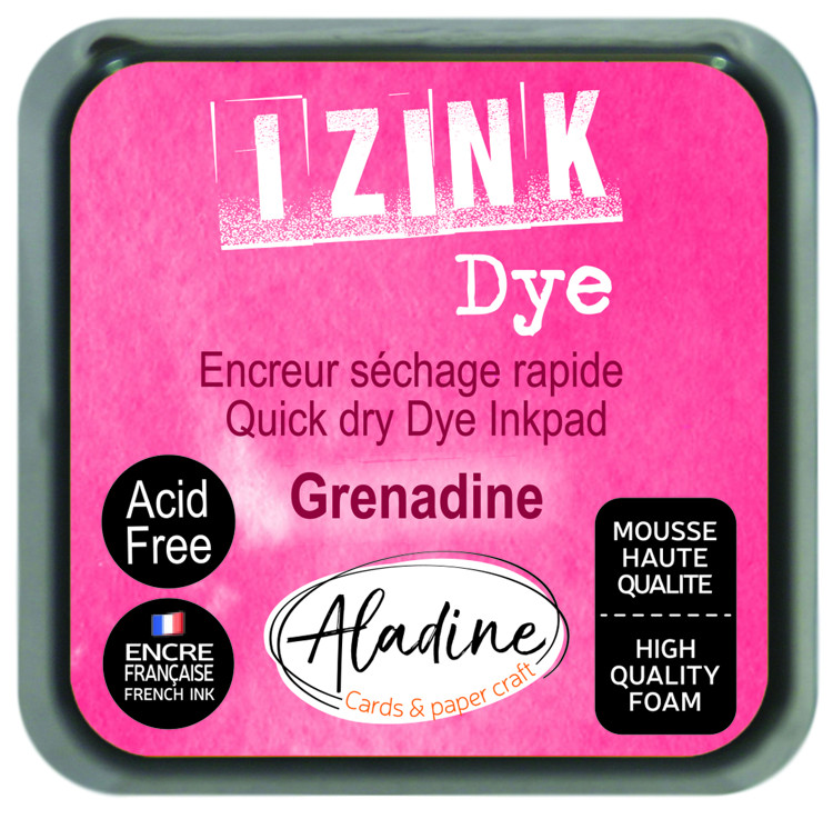 Inkpad Izink Dye Rouge Grenadine Inkpad Izink Dye Rouge Grenadine