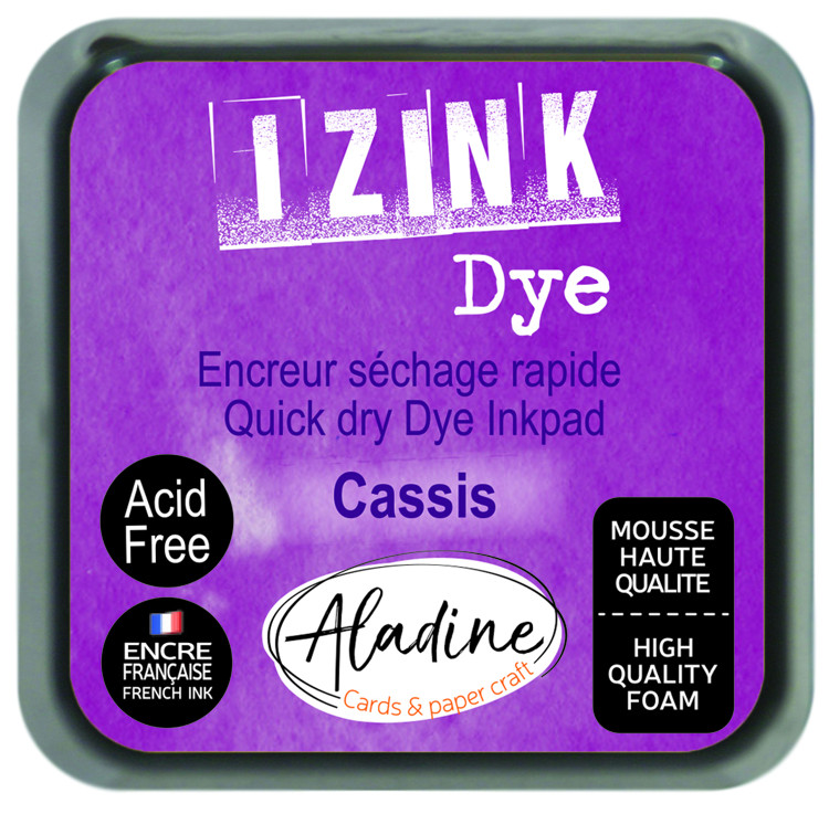 Inkpad Izink Dye Violine Cassis Inkpad Izink Dye Violine Cassis