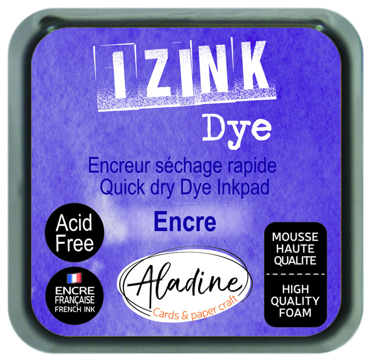 Inkpad Izink Dye Violet Encre Inkpad Izink Dye Violet Encre