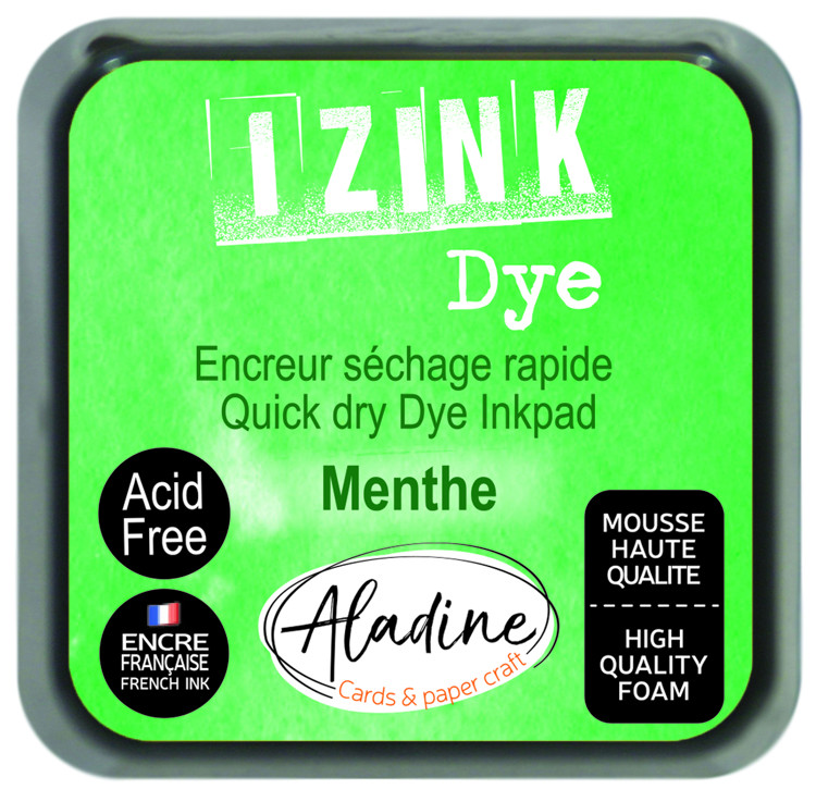 Inkpad Izink Dye Vert Menthe Inkpad Izink Dye Vert Menthe