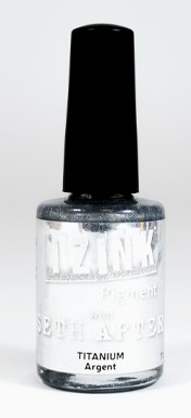 IZINK PIGMENT SETH APTER ARGENT - TITANIUM 11,5 ML - 0,39 Fl. Oz. IZINK PIGMENT SETH APTER ARGENT - TITANIUM 11,5 ML - 0,39 Fl. Oz.