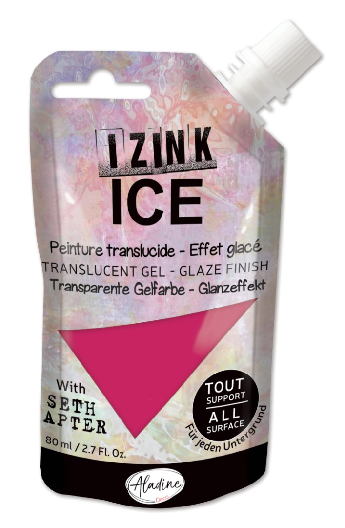 Ink Rose - Polar Pink Ice Izink with Seth Apter Ink Rose - Polar Pink Ice Izink with Seth Apter