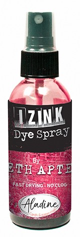 IZINK DYE SPRAY SETH APTER ROUGE - POMEGRANITE 80 ML - 2.7 Fl. Oz.