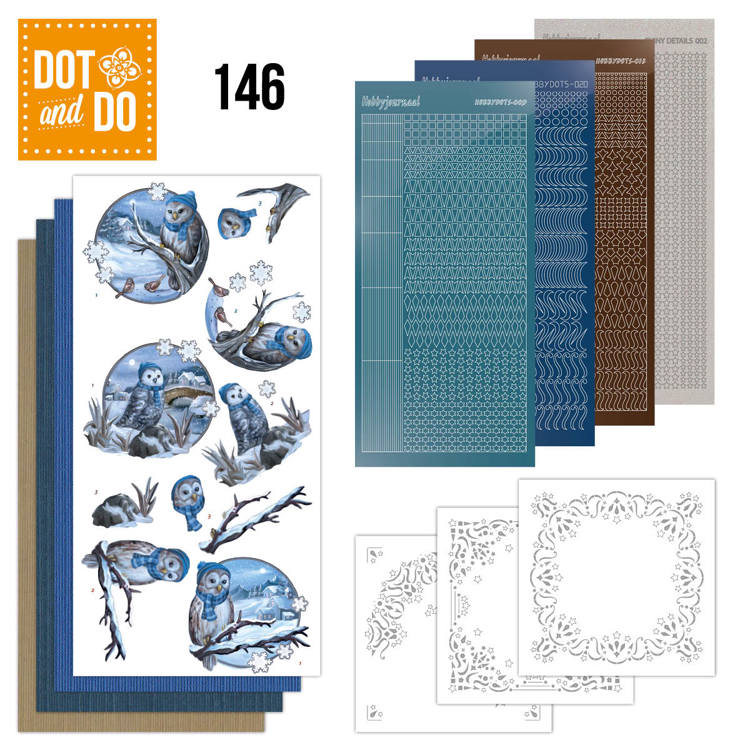 Dot en Do 146 Winter Owls Dot en Do 146 Winter Owls