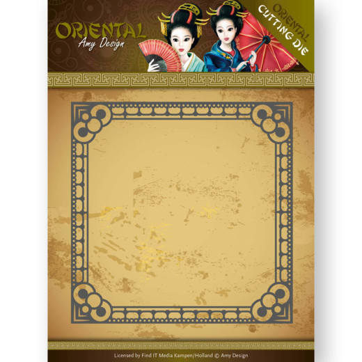 Vierkant Frame Oriental Dies by Amy Design Vierkant Frame Oriental Dies by Amy Design