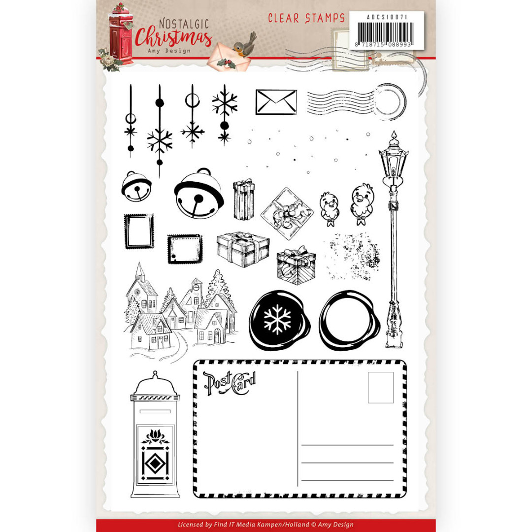 Clear Stamps Nostalgic Christmas by Amy Design Clear Stamps Nostalgic Christmas by Amy Design
