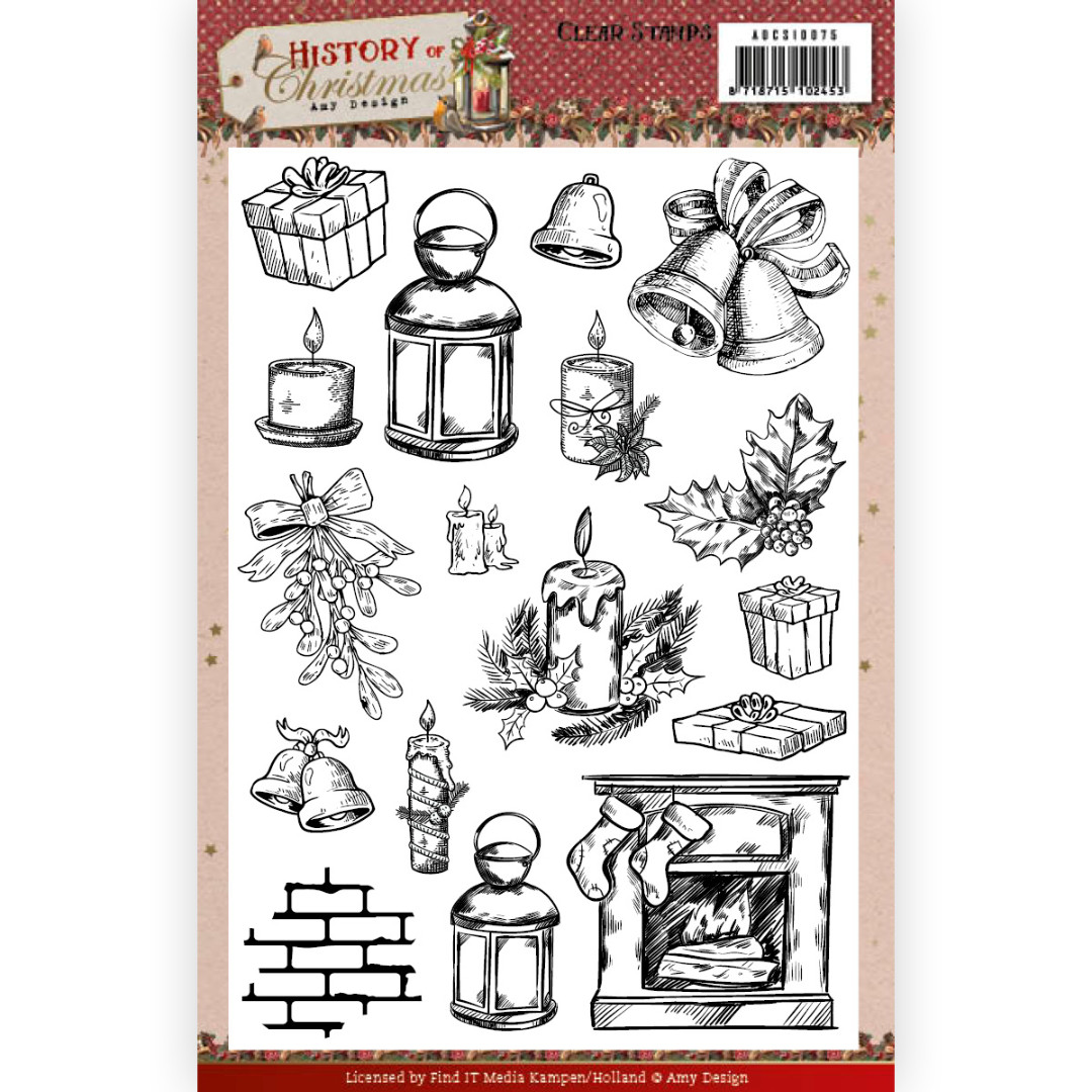 Clear Stamps - Amy Design - History of Christmas Clear Stamps - Amy Design - History of Christmas