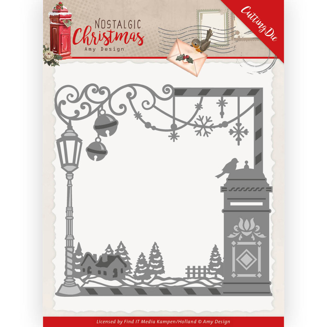 Christmas Mail Box Nostalgic Christmas Cutting Dies by Amy Design Christmas Mail Box Nostalgic Christmas Cutting Dies by Amy Design