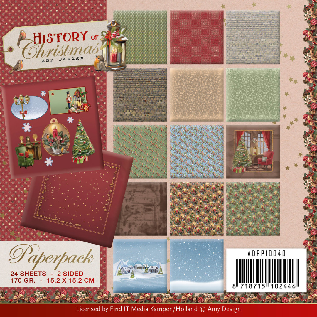 Paperpack - Amy Design - History of Christmas Paperpack - Amy Design - History of Christmas