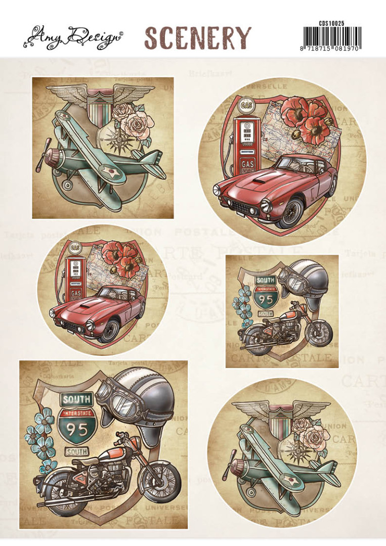 Push Out Scenery - Amy Design - Transportation