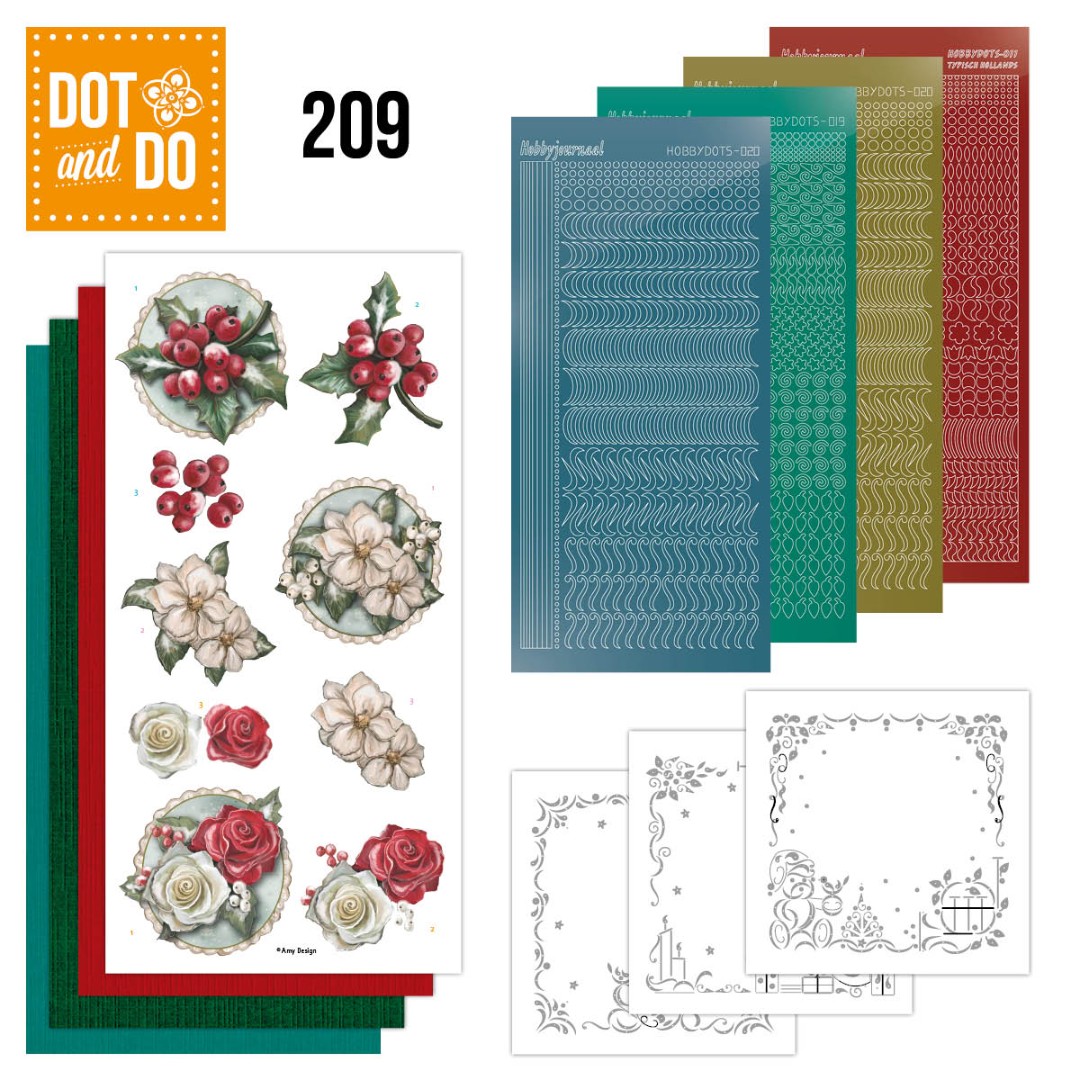 Dot and Do 209 - Amy Design - Winterflowers Dot and Do 209 - Amy Design - Winterflowers