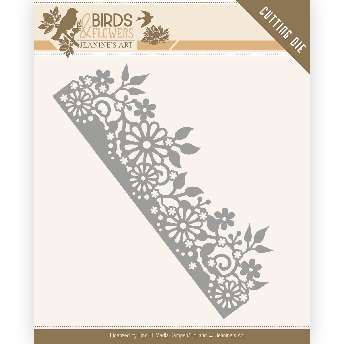 Dies - Jeanine's Art - Birds and Flowers - Daisy Border