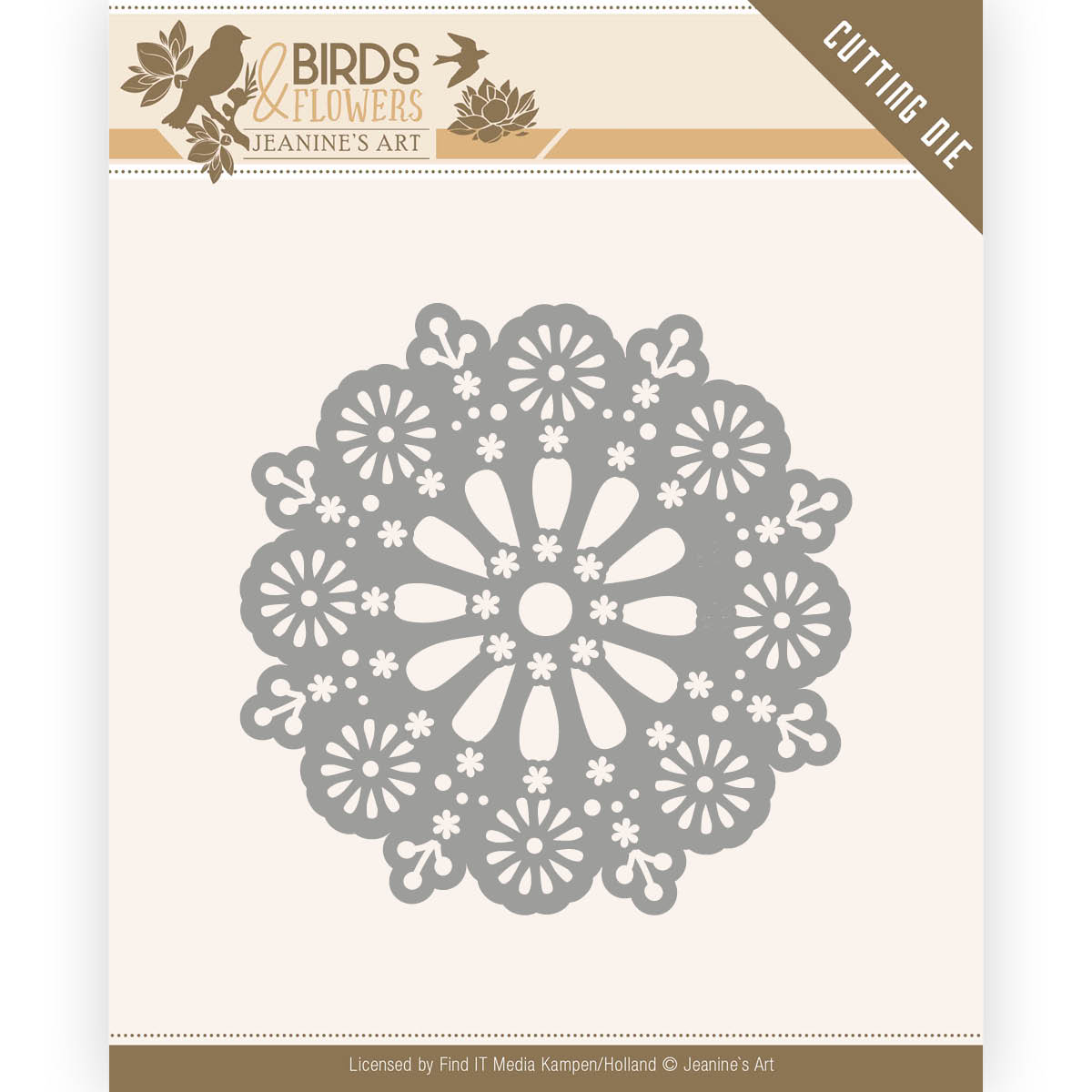 Dies - Jeanine's Art - Birds and Flowers - Daisy Circle