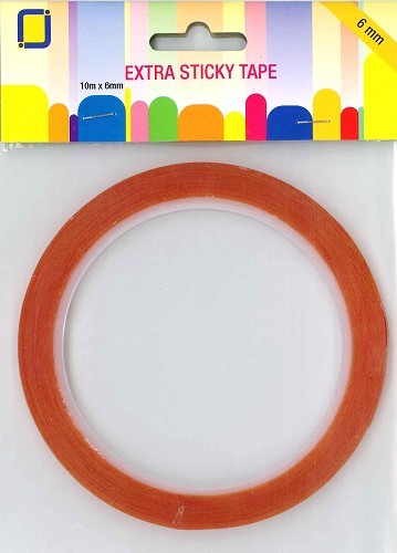 Extra Sticky Tape 6 mm