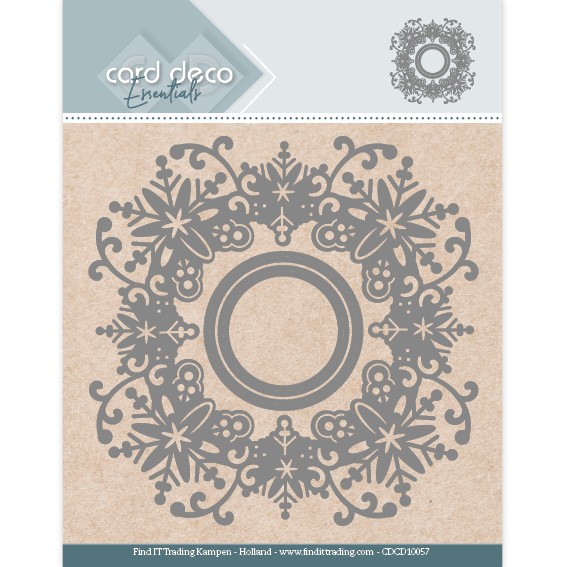 Card Deco Essentials Aperture Dies - Snowflake Round Card Deco Essentials Aperture Dies - Snowflake Round