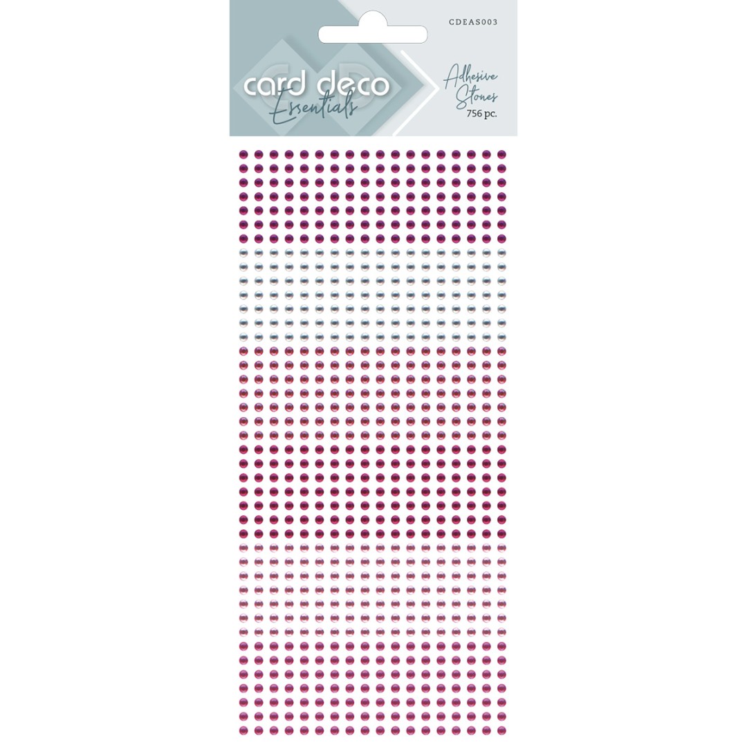 Card Deco Essentials - Adhesive Stones - Pink Card Deco Essentials - Adhesive Stones - Pink