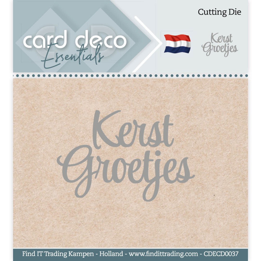 Kerst Groetjes Cutting Dies by Card Deco Essentials Kerst Groetjes Cutting Dies by Card Deco Essentials