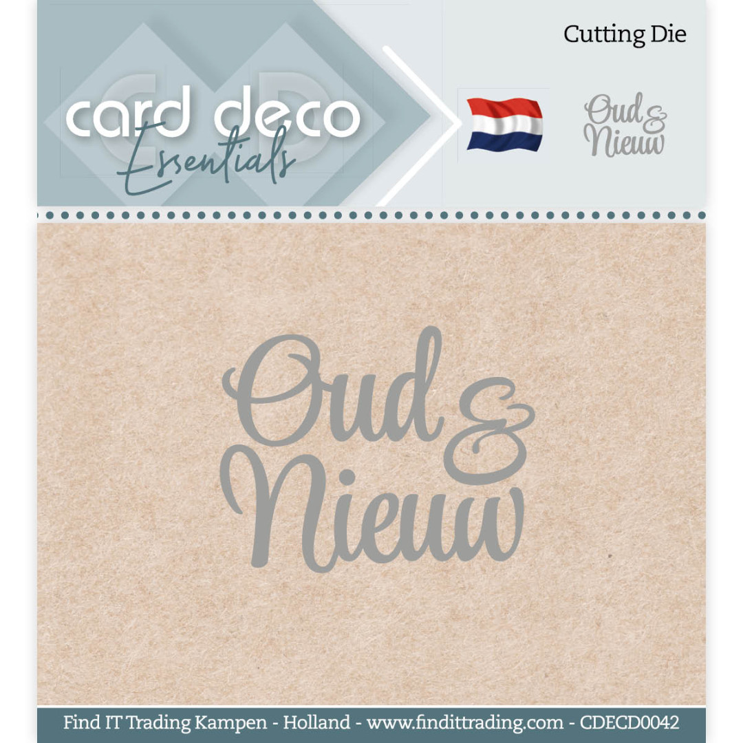 Card Deco Essentials - Cutting Dies - Oud & Nieuw Card Deco Essentials - Cutting Dies - Oud & Nieuw