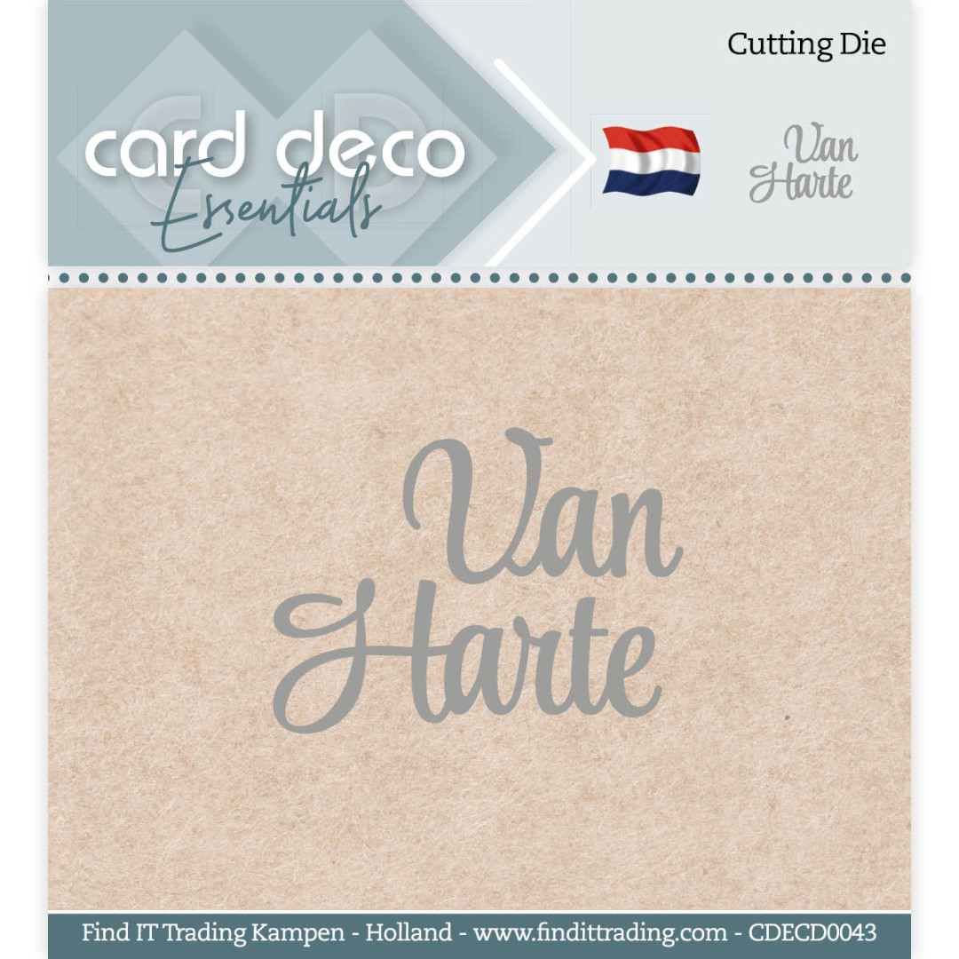Van Harte - Cutting Dies - Card Deco Essentials Van Harte - Cutting Dies - Card Deco Essentials