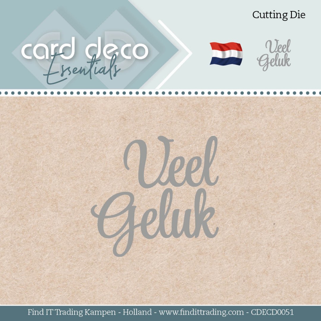 Veel Geluk - Cutting Dies by Card Deco Essentials Veel Geluk - Cutting Dies by Card Deco Essentials