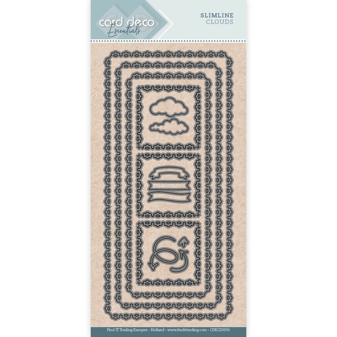 Clouds - Slimline Cutting Dies Clouds - Slimline Cutting Dies