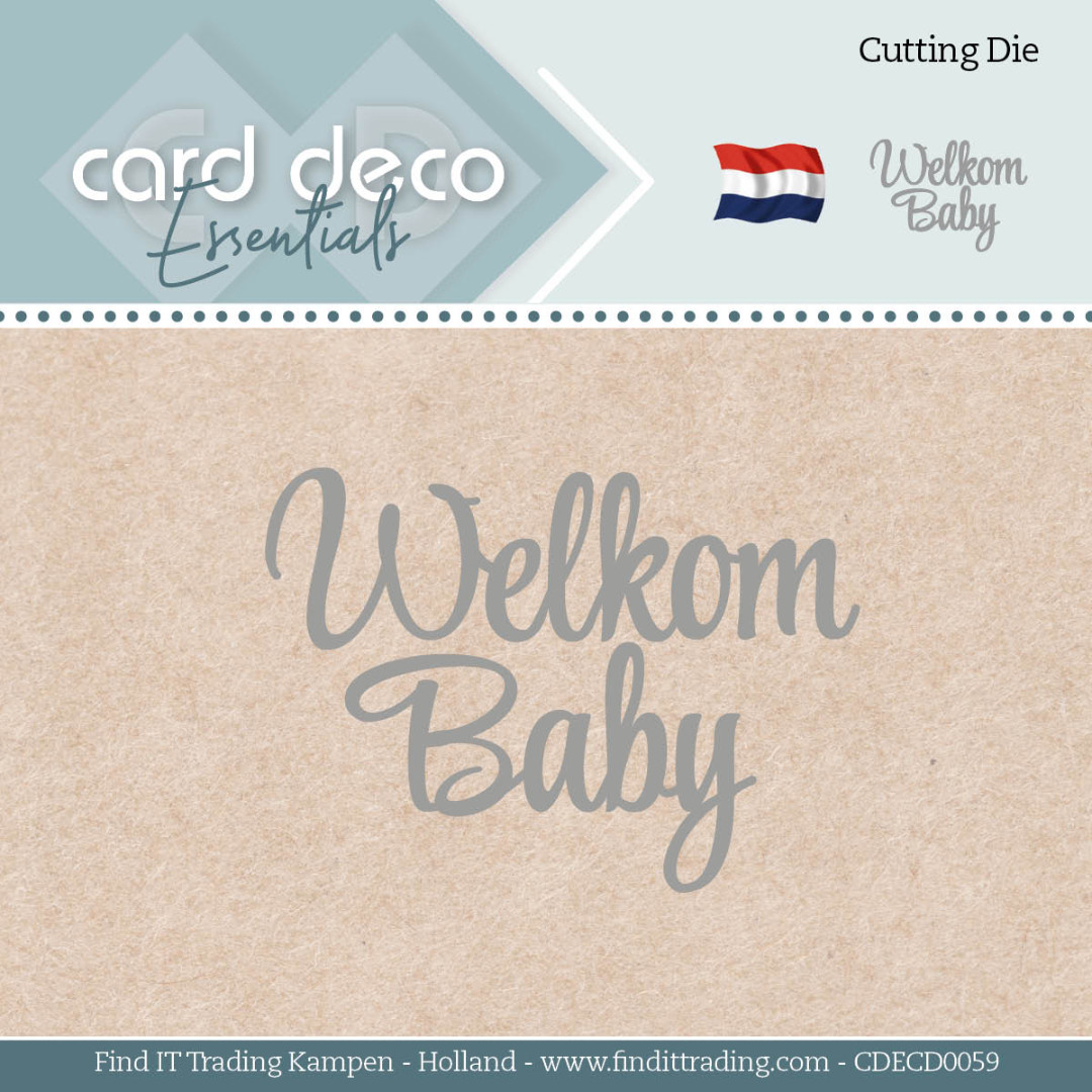 Welkom Baby - Cutting Dies by Card Deco Essentials Welkom Baby - Cutting Dies by Card Deco Essentials