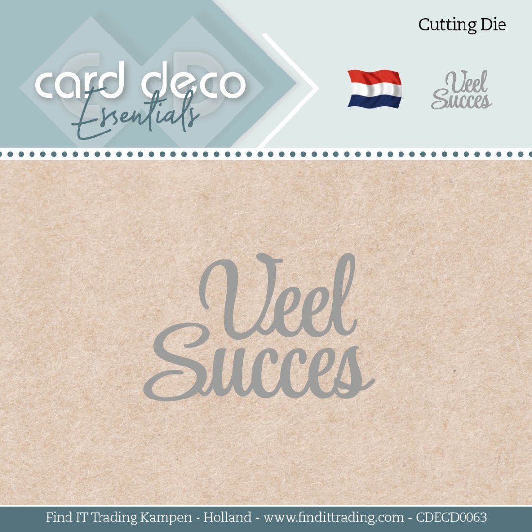 Veel Succes - Cutting Dies Veel Succes - Cutting Dies