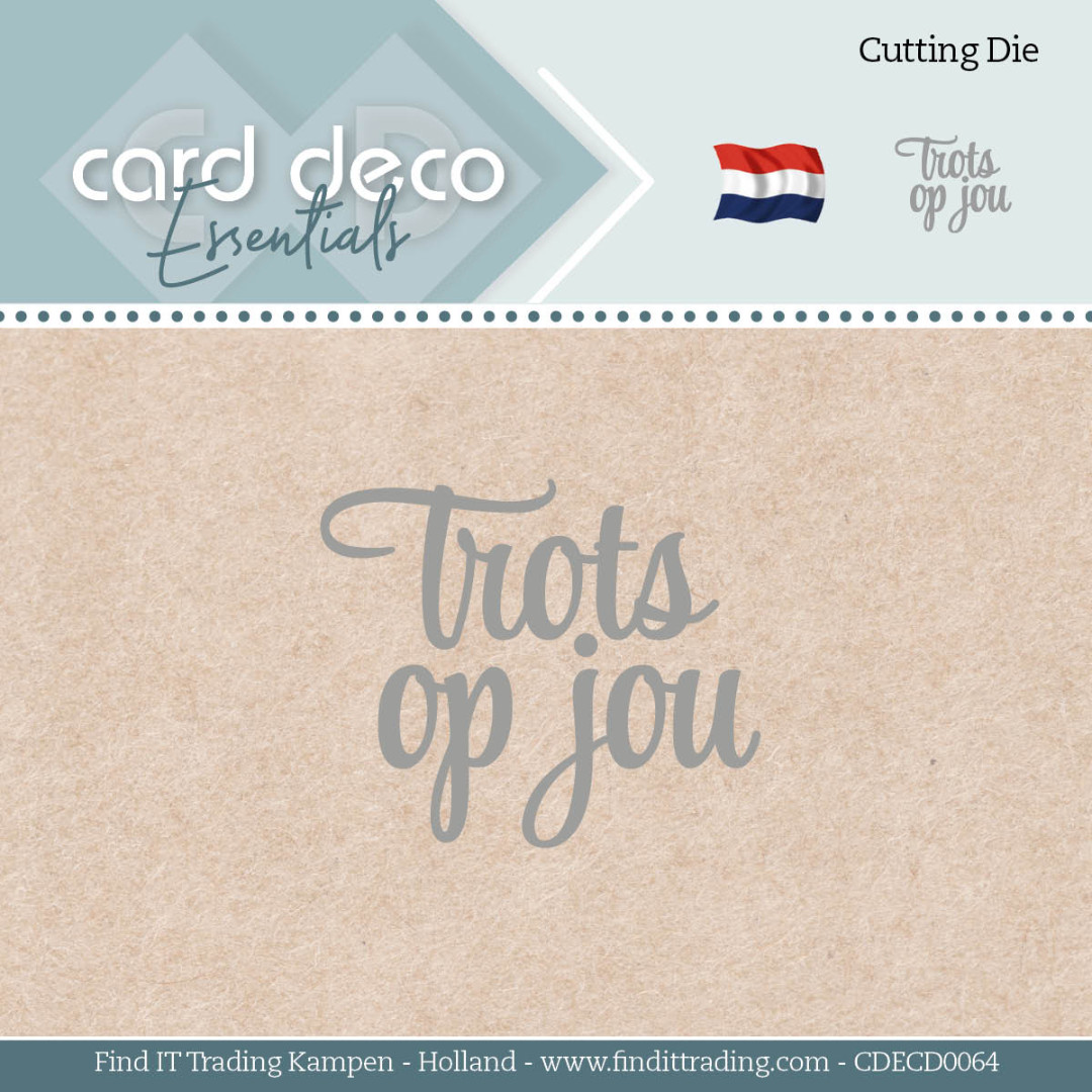 Trots op jou - Cutting Dies Trots op jou - Cutting Dies