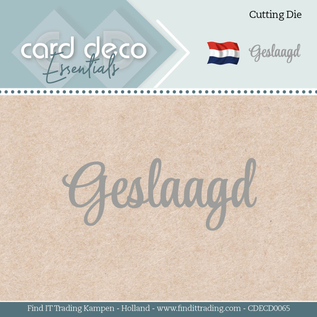 Geslaagd - Cutting Dies Geslaagd - Cutting Dies