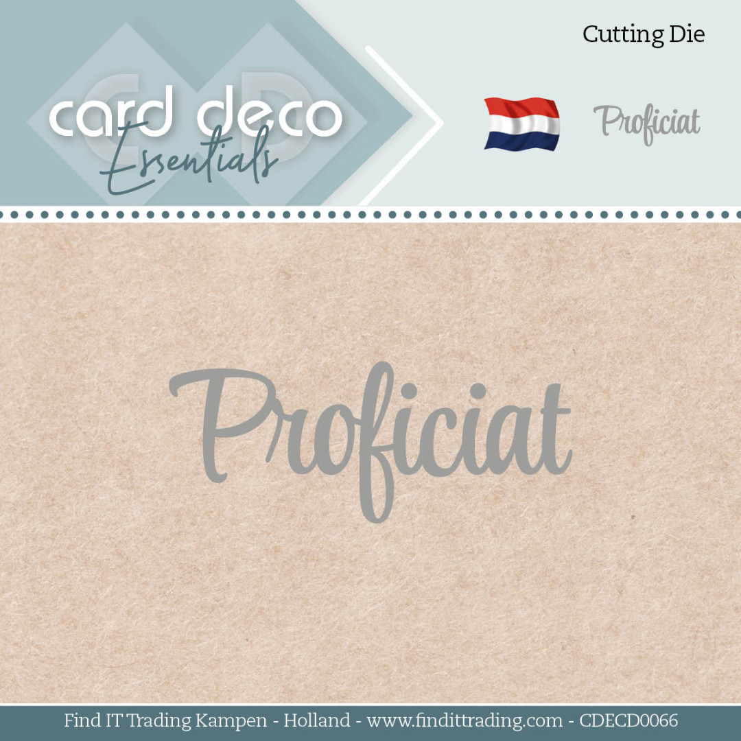 Proficiat - Cutting Dies Proficiat - Cutting Dies