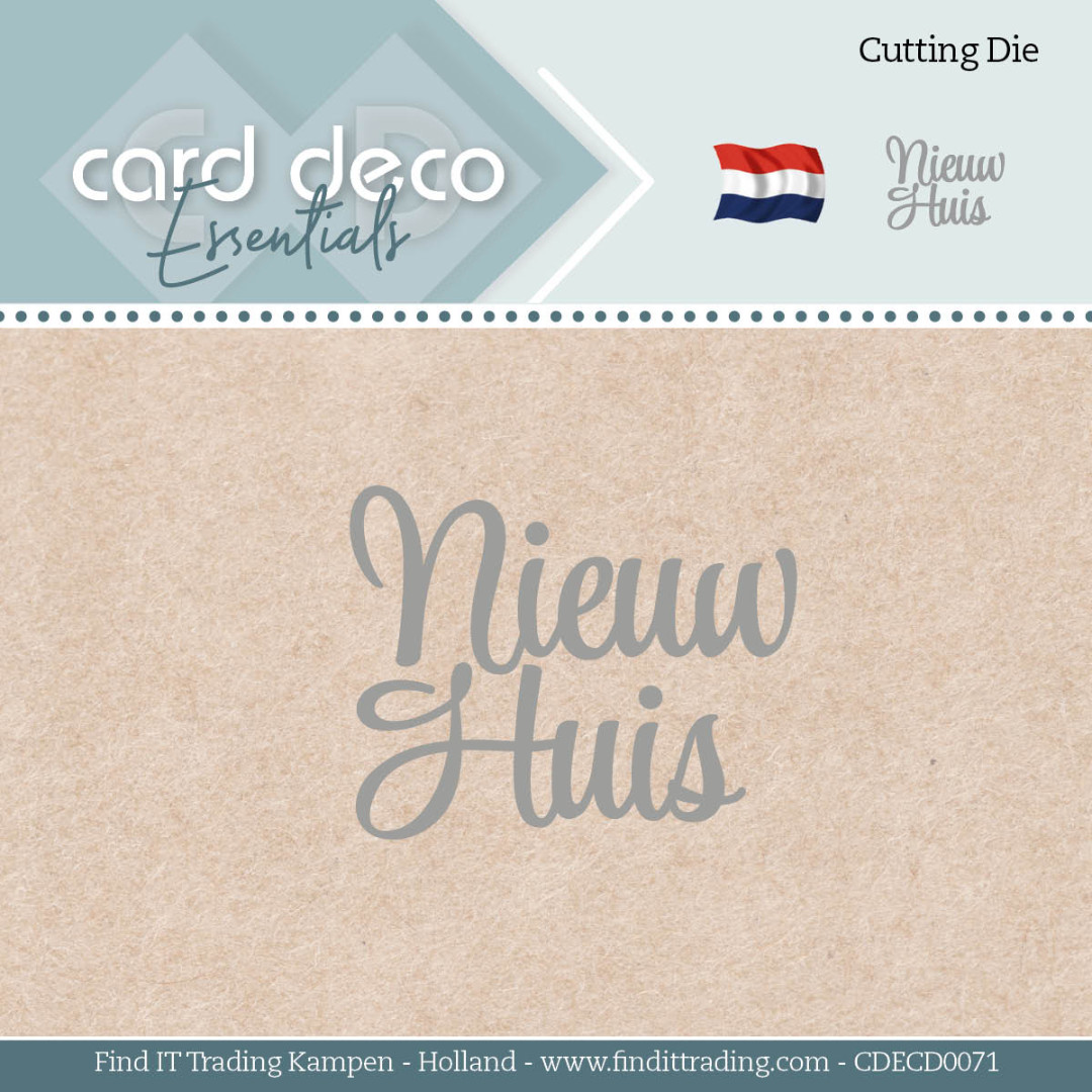 Card Deco Essentials - Dies - Nieuw Huis Card Deco Essentials - Dies - Nieuw Huis