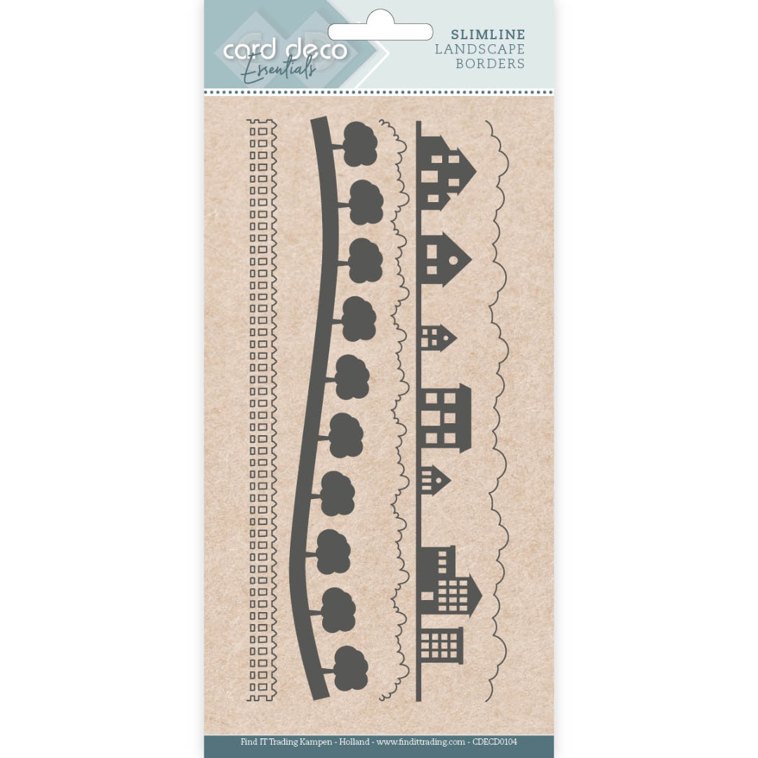 Landscapes Borders - Slimline Cutting Dies Landscapes Borders - Slimline Cutting Dies